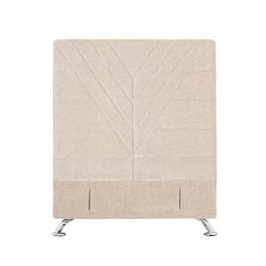 Lily Headboard - King Single Size - Brown Fabric