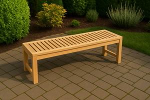 Flat Bench - 200cms (Backless Windsor Bench)