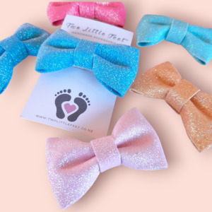 Hair Accessories: Glitter Hair Bows