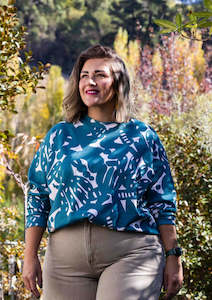 Greta Sweater - New Muse Ocean