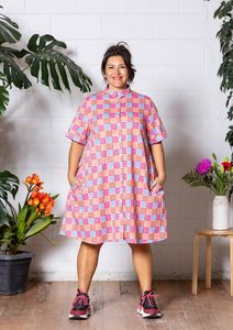 Dresses: Jolie Dress - Nice Splice Multigrain