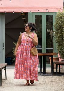 Dresses: Reverie Reversible Dress - Long Lines Peaches