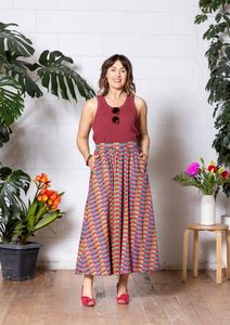 Pants: Bowie Skirt - Long Lines Retro