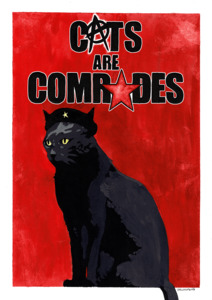 Digital Downloads: Cats are Comrades – Digital Download – Two Ruru