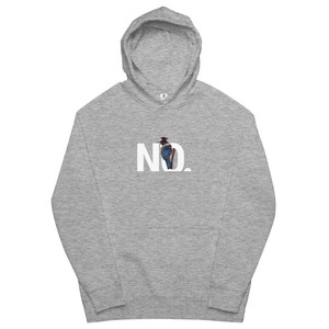 Products: Hoodie that says “NO.” Feat. Tuition (Birds in Hats) – Unisex kangaroo pocket hoodie – Two Ruru