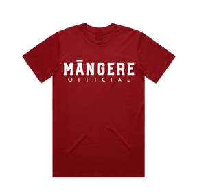 Cardinal Red Māngere Official Tee