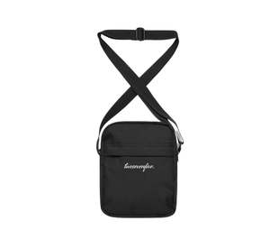 Black Script Flight Bag