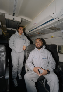 Grey “Rep Your Hood” Tracksuits