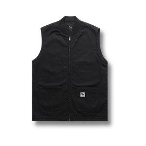 Twosevenfive. Black Heavy Classic Vest
