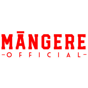 Red Māngere Official Sticker (Transparent)