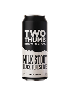 Milk Stout - Black Forest Rye Two Thumb Brewing