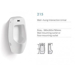 Products: Urinal – Inductive Wall Hang With Sensor – KX215