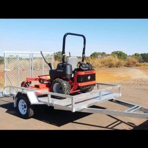 Products: Single Axle 3x2m Mower and Small Plant Trailer (1500KG)