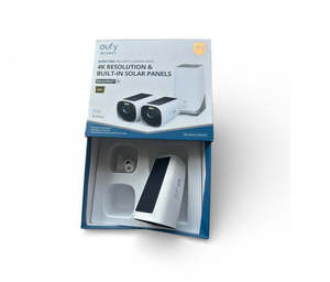 Eufy s330 Cameras x 1 Built in Solar Panels 4k Resolution