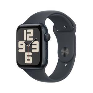 Apple Watch SE GPS 44mm Midnight Aluminium Case with Midnight Sport Band (MNK03ZP/A)