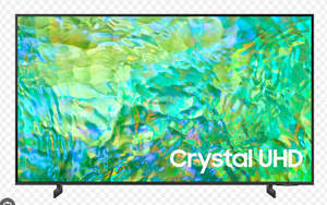 Products: Samsung 65" Crystal UHD 4K Smart TV – UA65CU800S A stunning 65" 4K TV with Samsung’s Dynamic Cryst