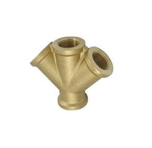 Fittings Couplers Connectors: Triple Yoke Manifold 3/8" BSP Female