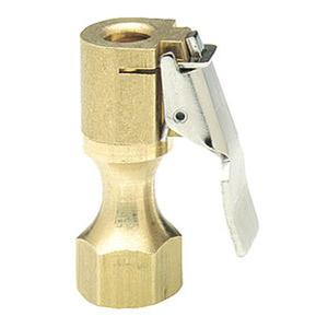 Inflators Gauges: Euro Clip On Chuck Closed End 1/4 Fpt