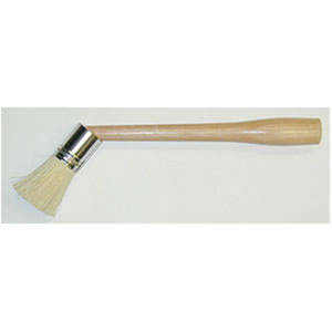 Lube Brushes: Lube Brush Wood Handle - Angled Usa