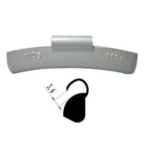 Clip On Weights: 30Gm Light Truck Weight (25)