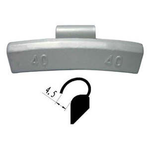 60Gm Pb Clip On Mag Wt (50) (8)