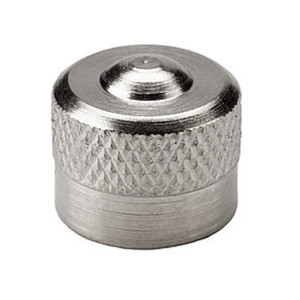 Caps Cores: Valve Cap Metal Dome Short (100)