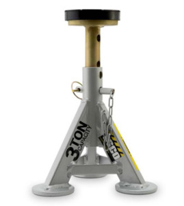 Axle Stands: Esco 3 Ton Shorty Jack Axle Stand with Rubber Pad (Single)