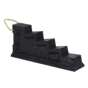 Cribbing Blocks Wheel Chocks: Std Step Chock 800Mm L X Min H 80Mm  - Max H 260Mm