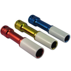 17Mm X 1/2Dr 150Mm Long Impact Socket W/Sleeve