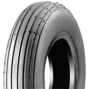 Grey Institutional Tyres: 8 X 1.1/4 2Pr Grey Ribbed Tyre - T0