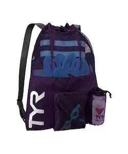 Products: TYR Big Mesh Mummy Backpack - Purple