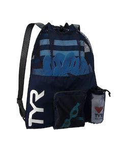 Products: TYR Big Mesh Mummy Backpack - Navy