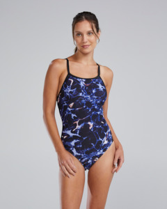 Swimwear: TYR Women's Neuron Diamond Controlfit Swimsuit - Lunar Met
