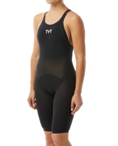 Products: TYR Women's Invictus Open Back Swimsuit - Solid - Black