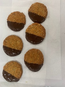 Products: Chocolate Dipped Anzac Biscuits
