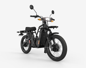 Electric Bikes: 2x2 Adventure Bike - Black
