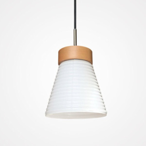 pendant light: Ripple White Pendant