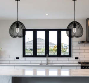 Cage 35  Black pendant