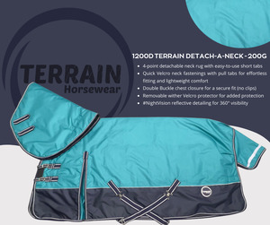 All: PRE ORDER TERRAIN 1200D Detach-a-Neck - 200g