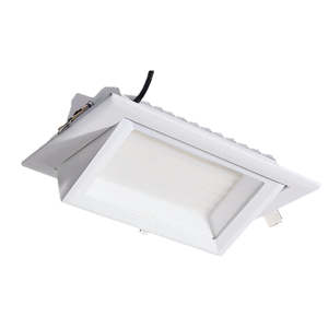 Commercial: UMHLED-2838W-WH/BLK-3CCT  LED Rectangular Shop Lighter