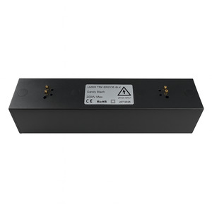 Track Lighting: UMAG-TRK-BRIDGE-BLK   Magnetic Track Bridge Connector