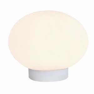 UWL-ORB-WH/BLK/SB   ORB 110 opal glass wall light