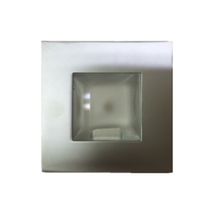 UHD253-CH/SN   12V Square Recessed Interior Stairway Wall Light