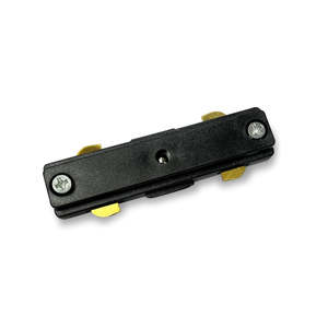 Single Circuit: UTRK-RS-STRAIGHT-JOINER-BLK/WH   Single Circuit 3 Wire Recessed Track Joiner