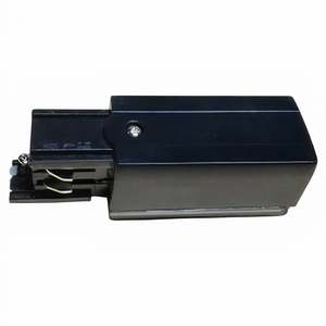 Three Circuit: UTRK4W-LIVE-BLK/WH-L/R   Live end for power feed to start of three circuit track