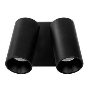 Led Floodlights Highbays: UOW-ARKO-BLK/WH-3CCT   TWINS Exterior double LED adjustable spotlight/wall light