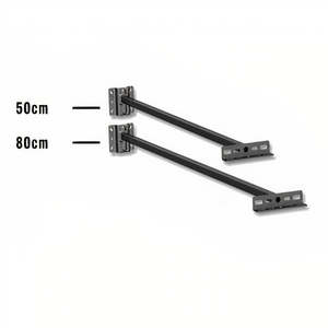 Led Floodlights Highbays: UBRACKET50/80-BLK   LED Floodlight Arms