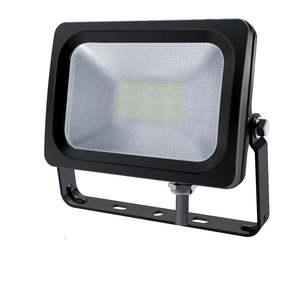 Led Floodlights Highbays: UFLSQLED10WW/WH-BLK  METRO Slimline 10W LED Floodlight