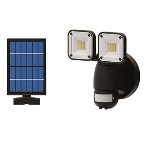 UFL-SOLAR-BLK  SUNLUX Solar LED Floodlight with Sensor