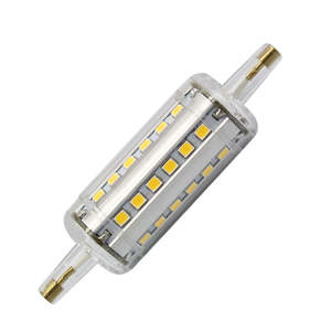 Led Globes: UQILED5S-WW/WH    5W LED LINEAR DOUBLE ENDED LAMP